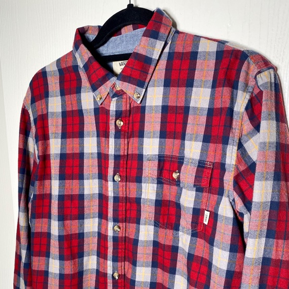 Vans Plaid Classic Fit Button Up Shirt - Picture 3 of 5